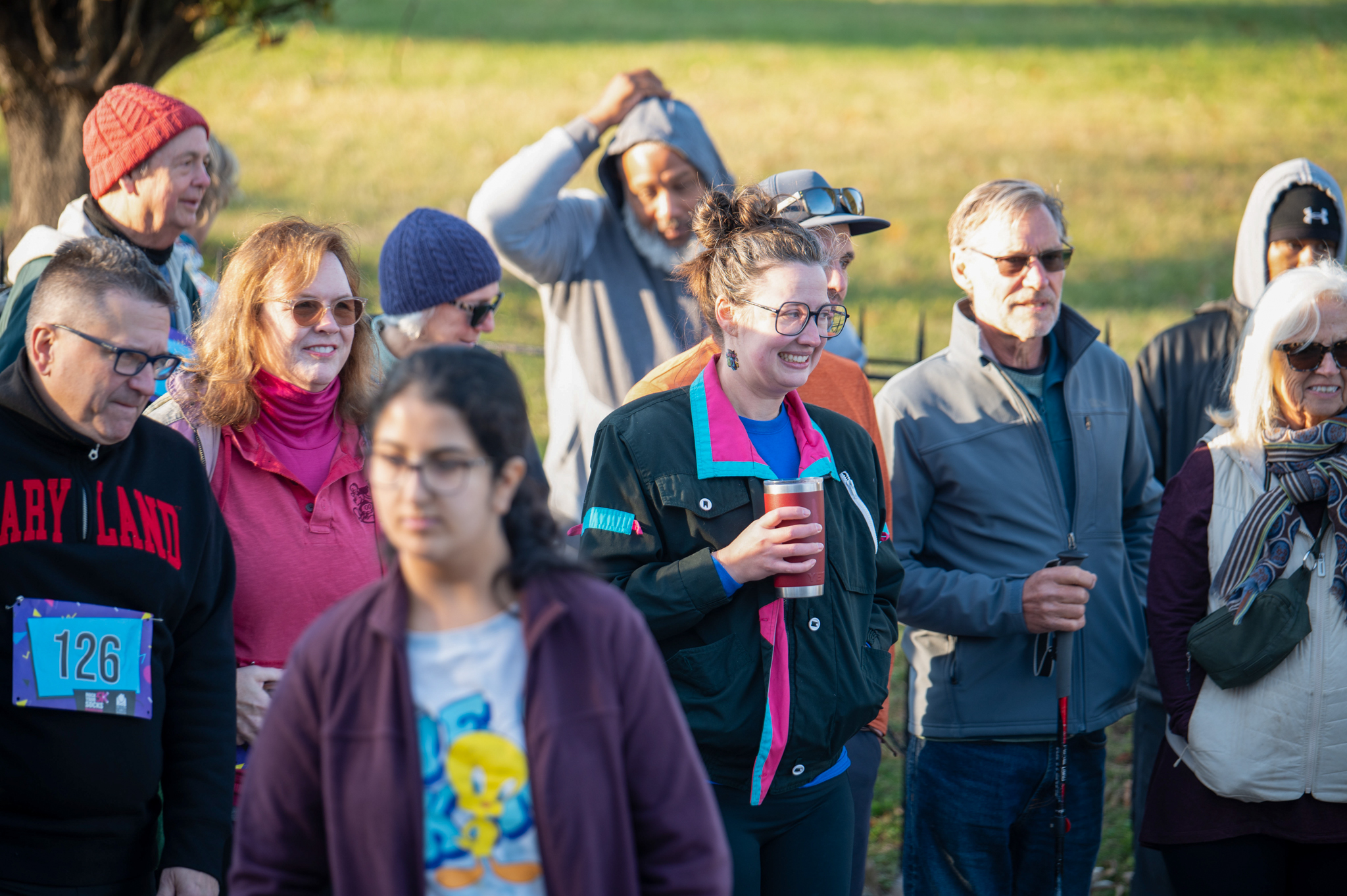 A group of 5K participants.