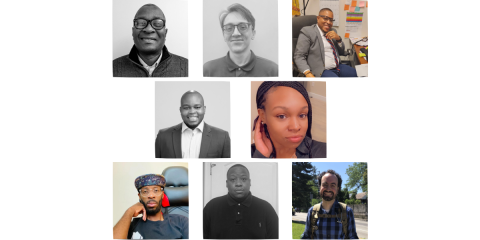 A collage of various people