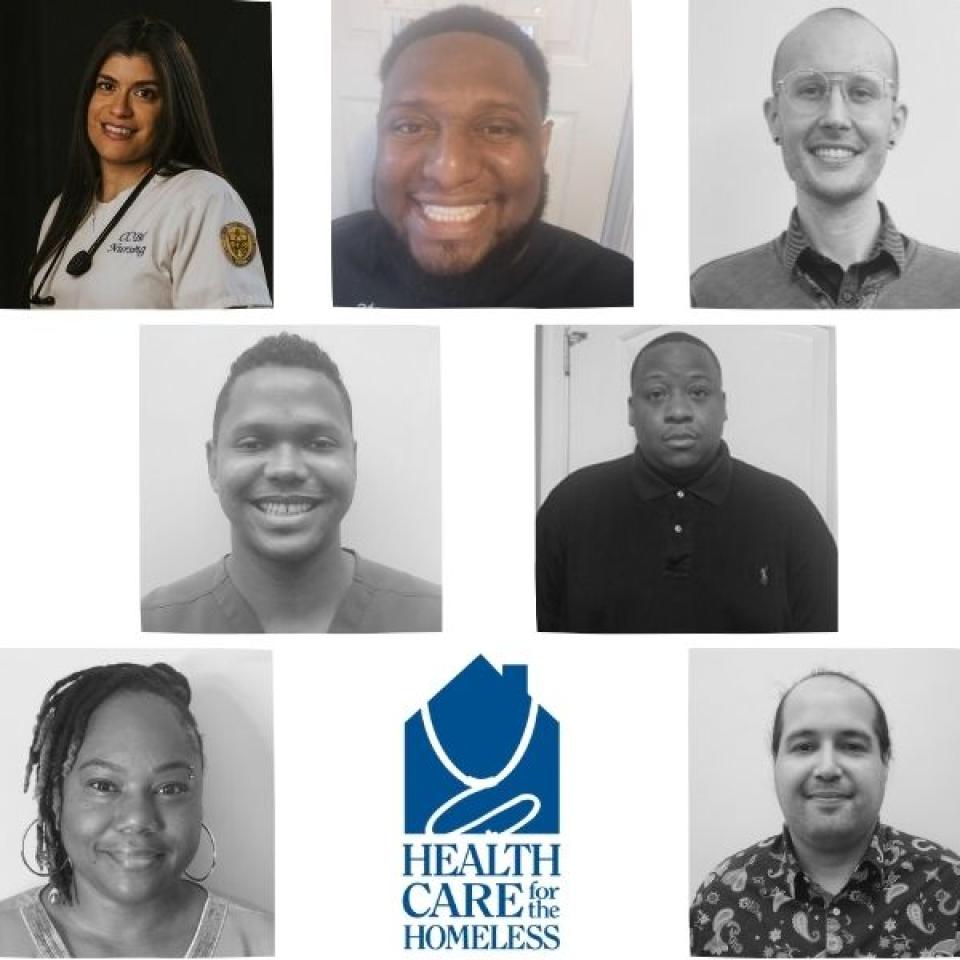 A collage of various people